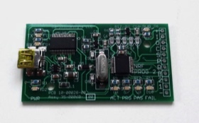 Production NRF24LE1 Programmer PCB Assembly
