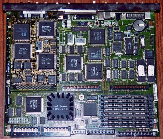 S4000 motherboard - finally some ASICs