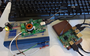 makerPower as a UPS with Pi + HDD
