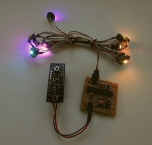 Battery Buddy powering costume LED system